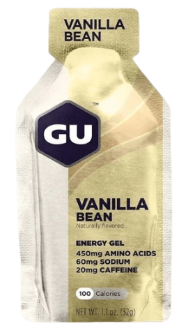 gu original vanilla bean energy gel