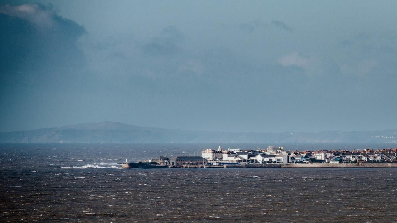 porthcawl wales coast path trail running landscape seascape views