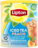 lipton peach iced tea powder